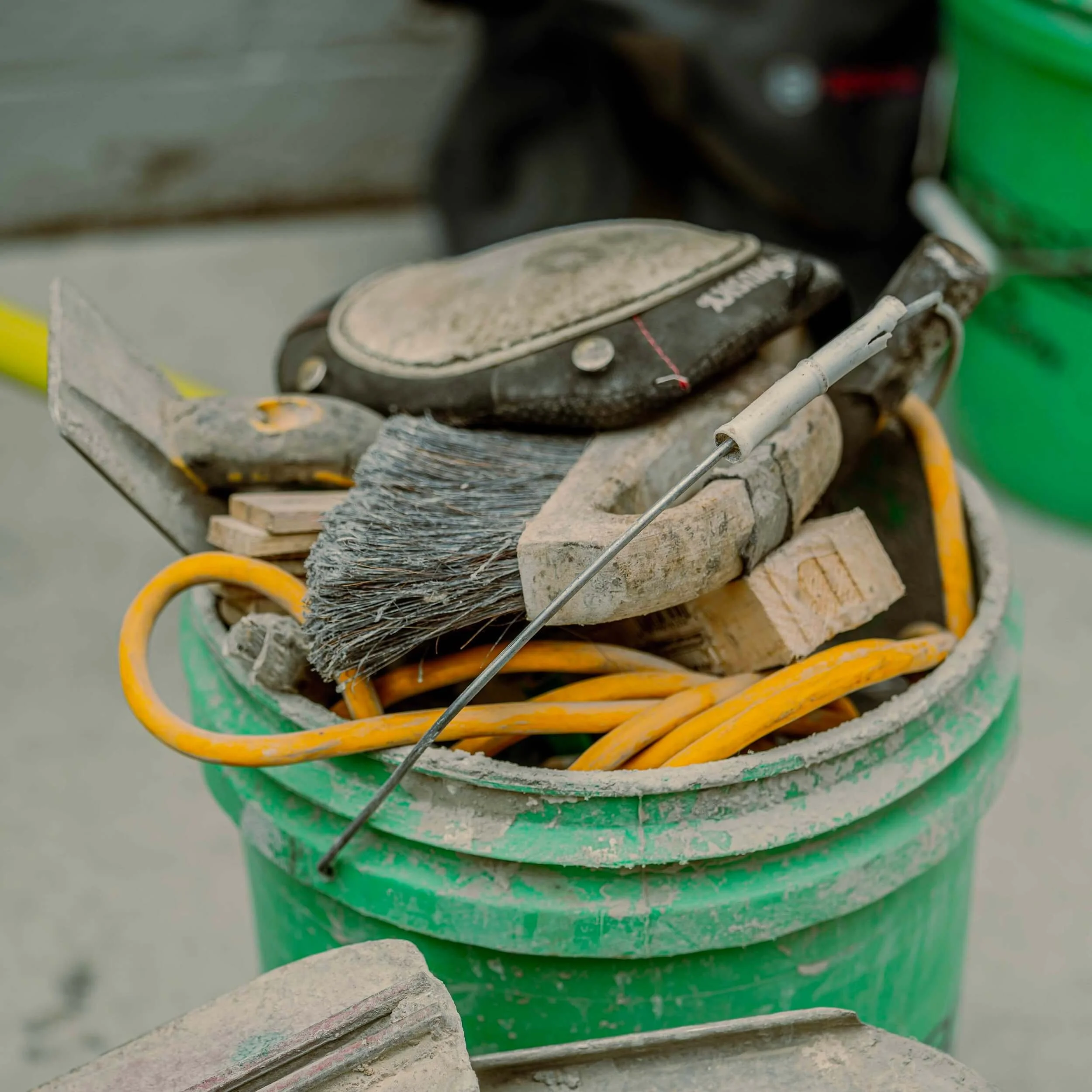 Basement window well and egress window installation